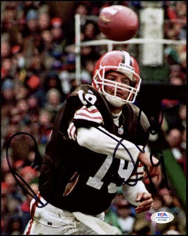 Cleveland Browns Bernie Kosar Autographed 8x10 Photo (PSA/DNA)