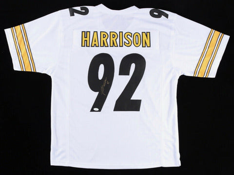 James Harrison Autographed Custom Jersey (JSA)