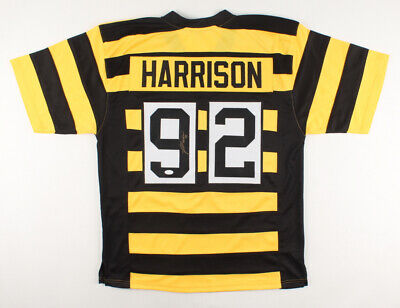 James Harrison Autographed Custom Bumblebee Jersey (JSA)